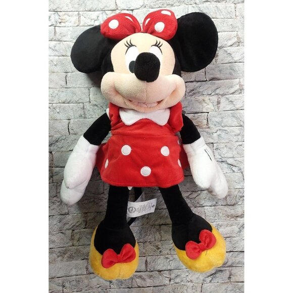 NEW NWT DISNEY STORE Original MINNIE MOUSE Plush 18" Stuffed Animal Classic Toy - Picture 1 of 12